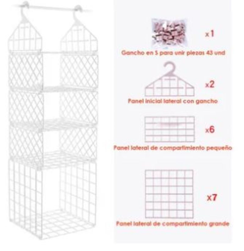 ORGANIZADOR DE ARMARIO