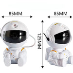 🚀 Lámpara Astronauta Proyector Galáctico LED – 7 Colores + Control Remoto